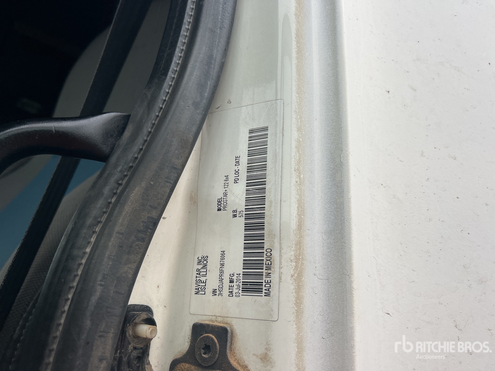 General Appearance with Numer seryjny/numer identyfikacyjny pojazdu