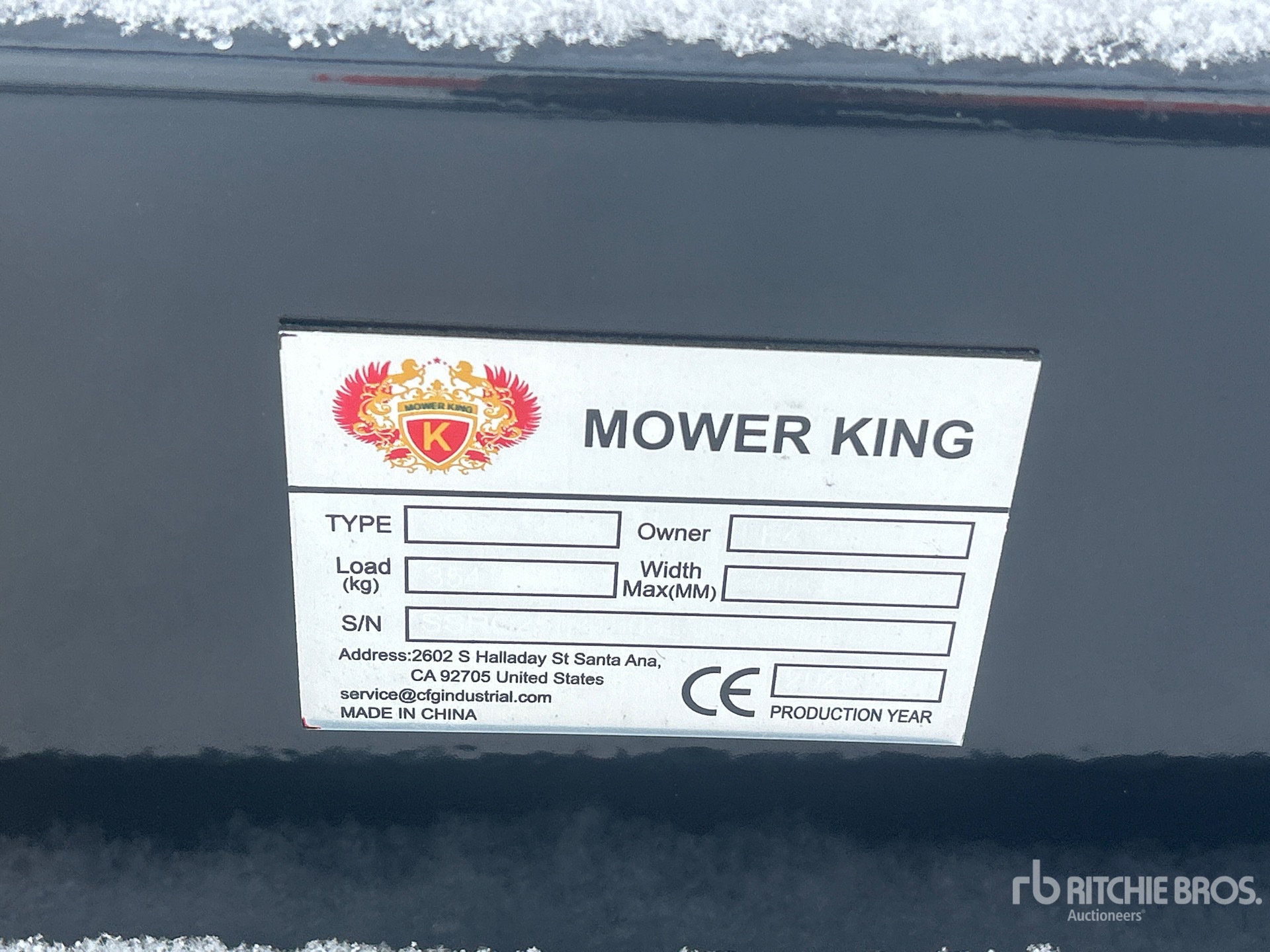 General Appearance with Numero seriale/numero d’identificazione del veicolo (VIN)