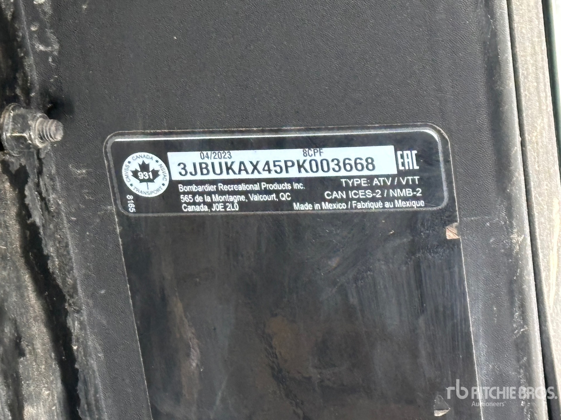 Aspect général with Numéro de série/Numéro d'identification du véhicule automobile