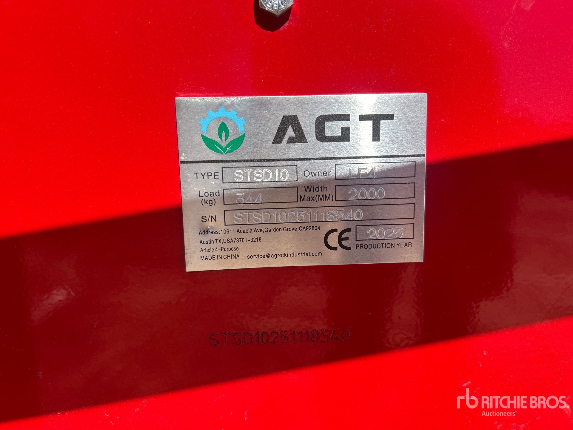 General Appearance with Numer seryjny/numer identyfikacyjny pojazdu