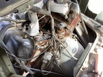 Engine with Oil Pump/Tach Drive (behind doghouse cover)