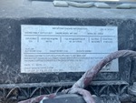 Engine with Emission Label