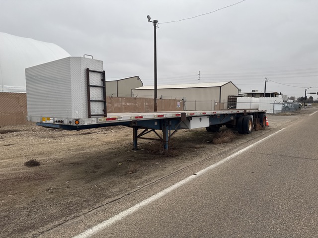 2008 Utility FS2CHA 48 ft T/A Spread Axle Flatbed Trailer