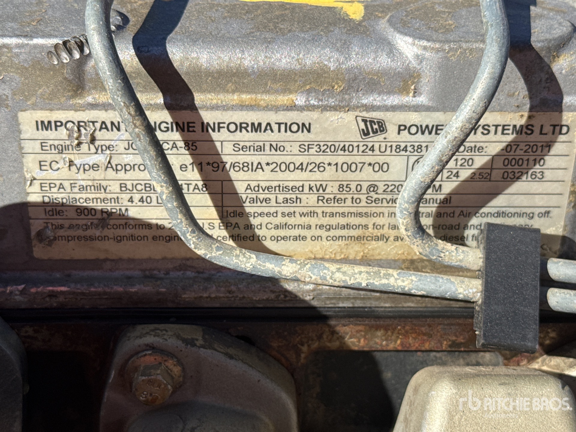 General Appearance with N.º de serie/VIN