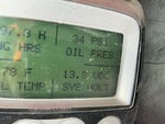 Control Station with Engine Oil Pressure