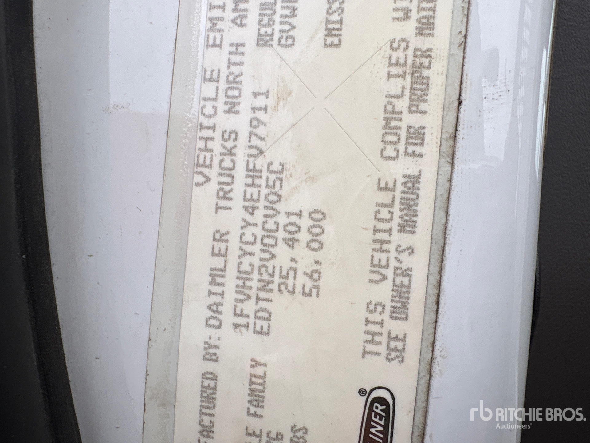 General Appearance with Numéro de série/Numéro d'identification du véhicule automobile