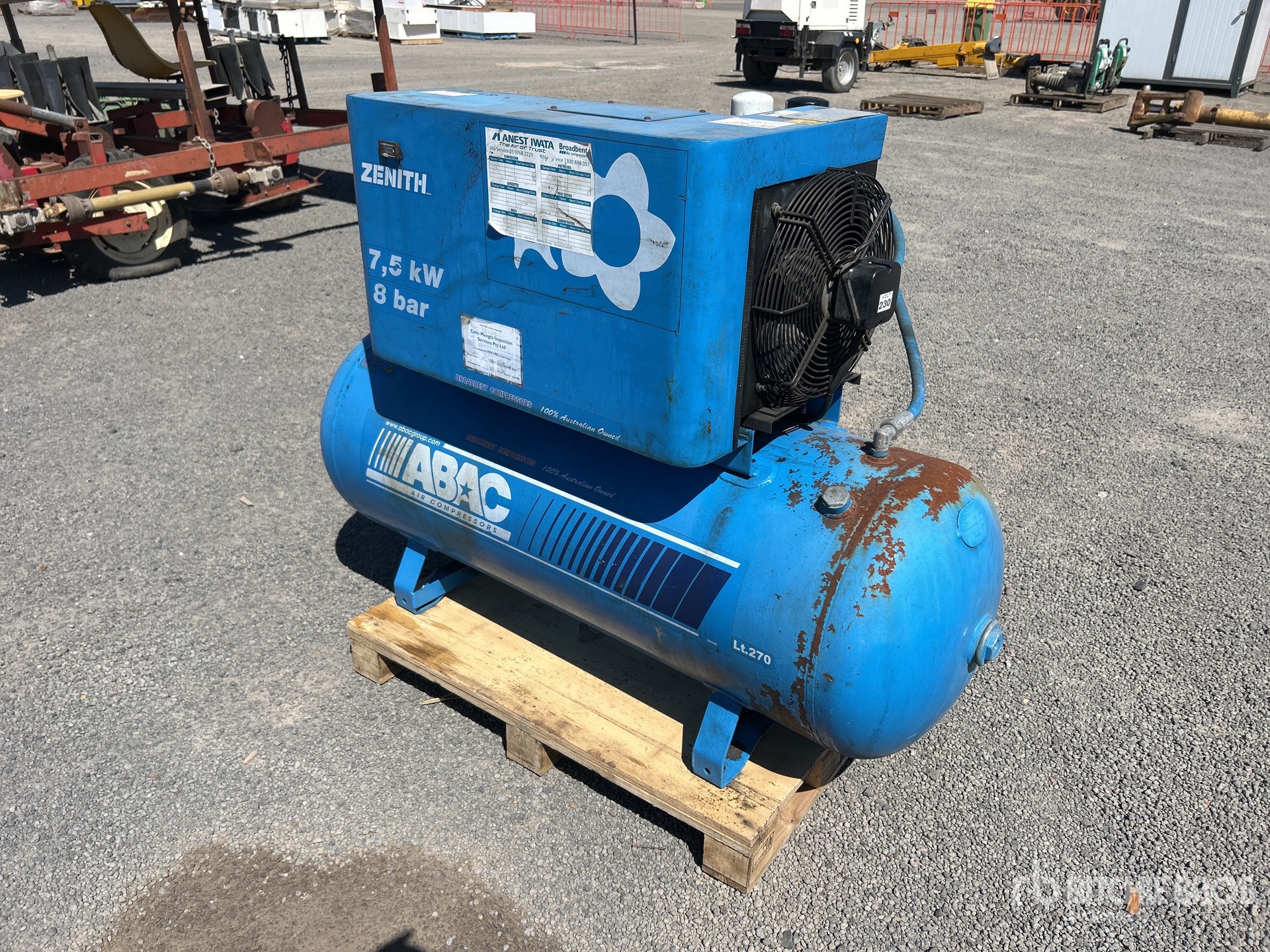 General Appearance with Picture, Left Front Corner