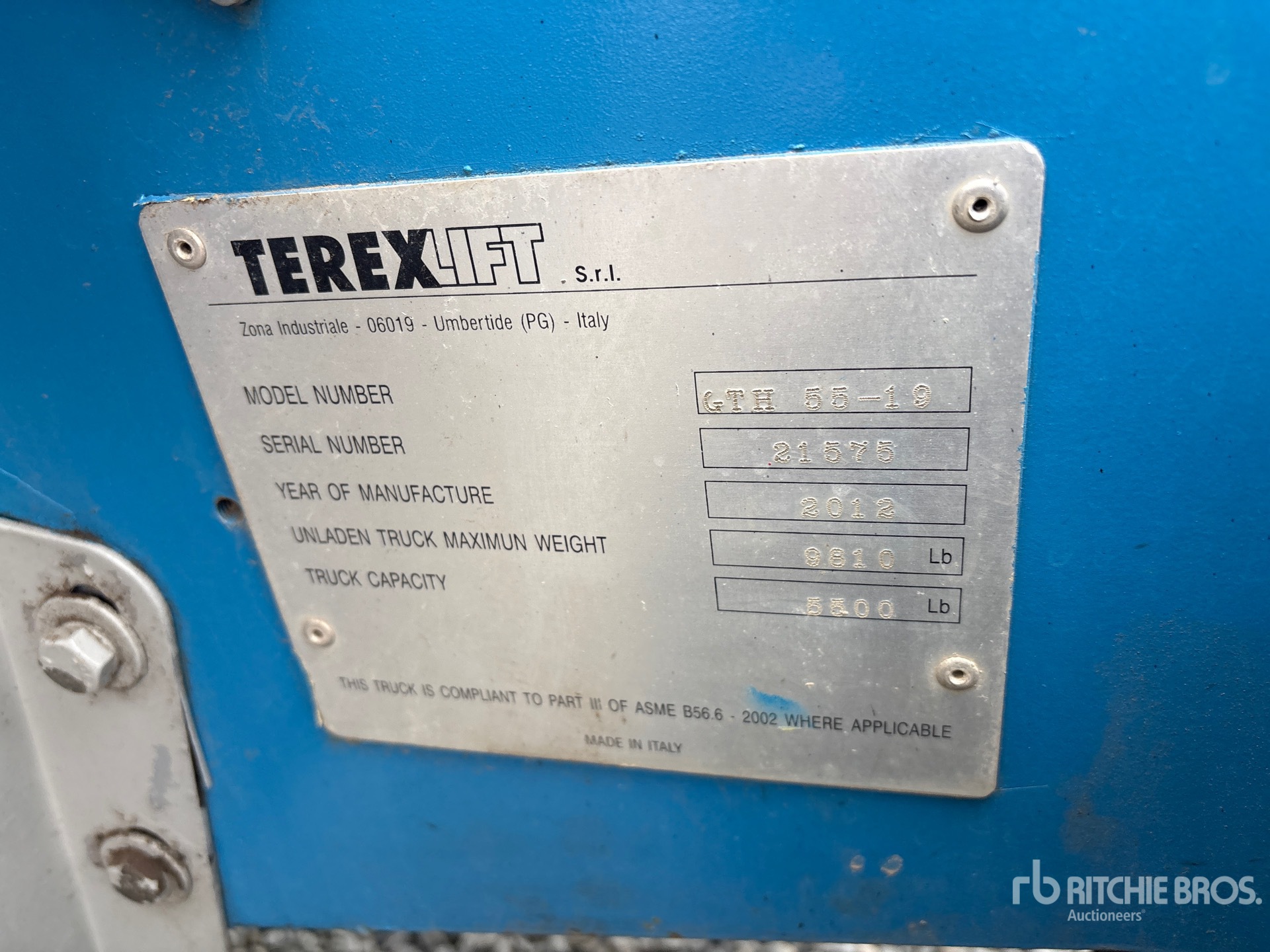 General Appearance with Seriennummer / FIN