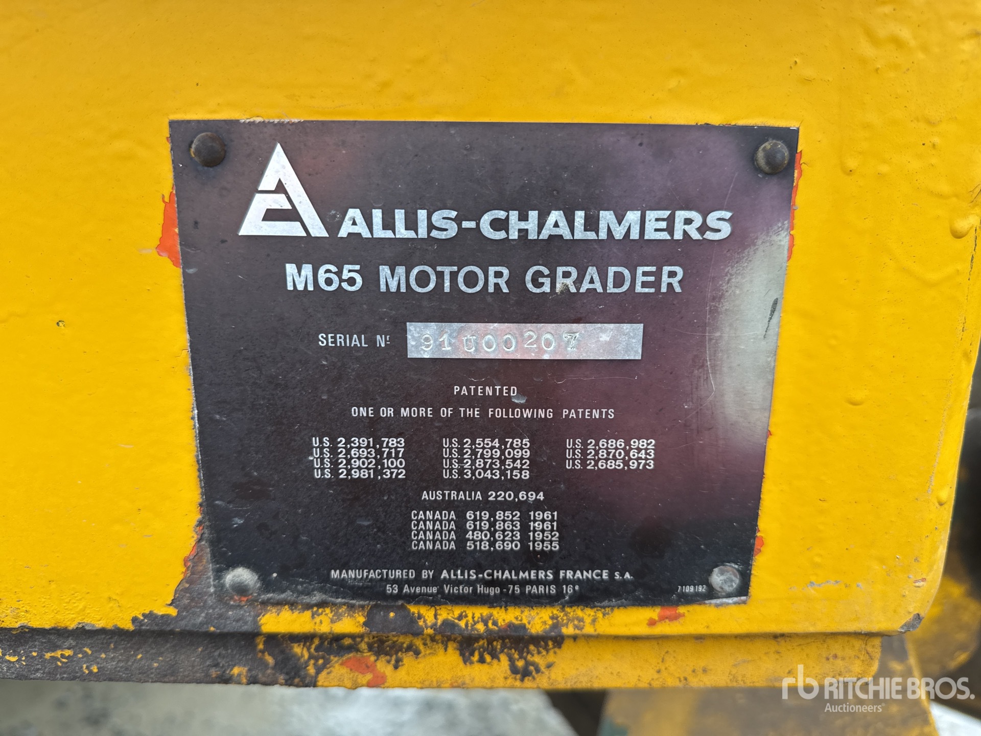 General Appearance with Numero seriale/numero d’identificazione del veicolo (VIN)