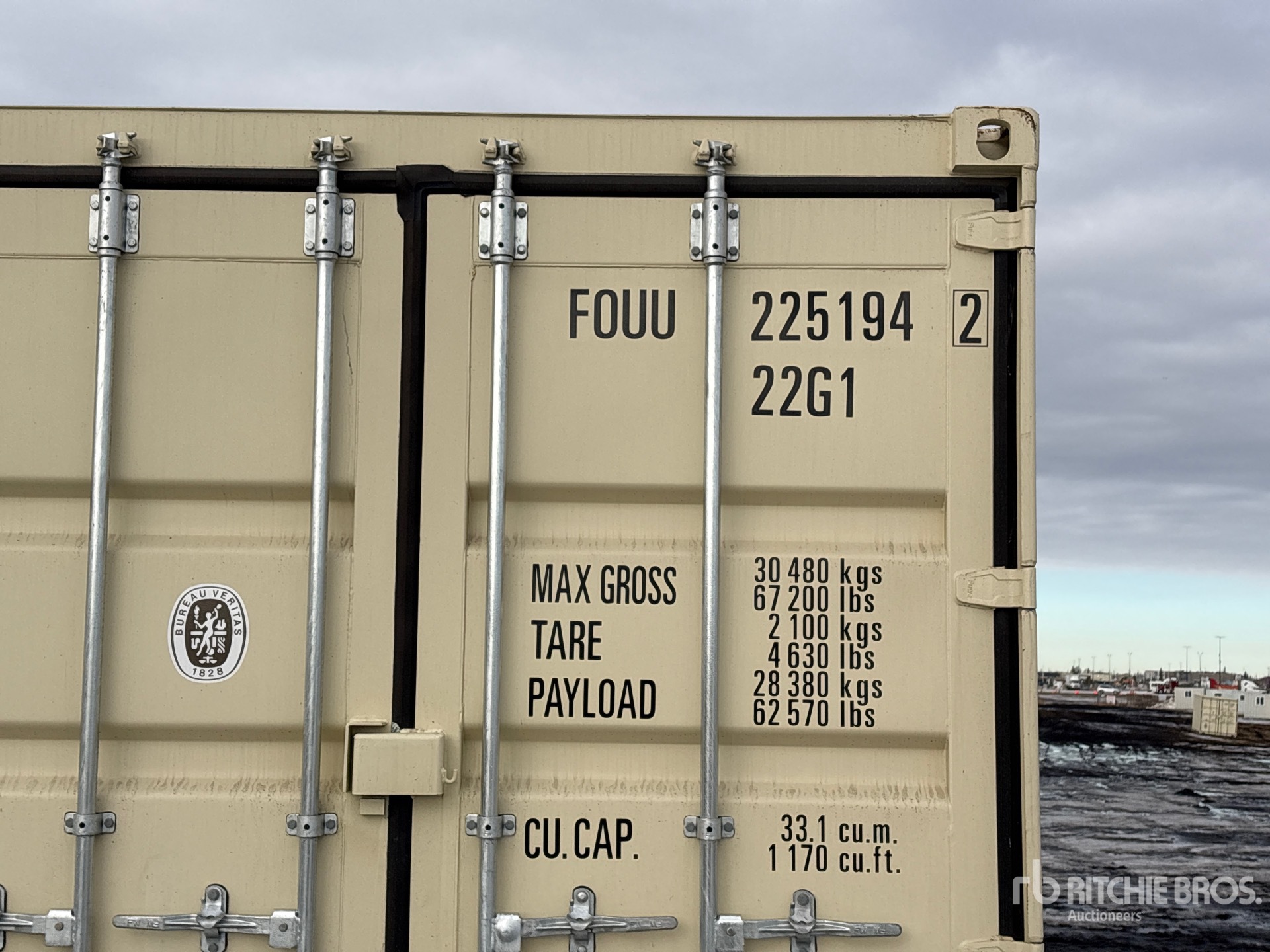 General Appearance with N.º de serie/VIN