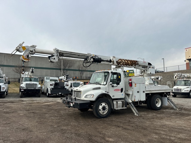 2020 Altec DM47B-BR on 2016 Freightliner M2106 4x2 Digger Derrick Truck