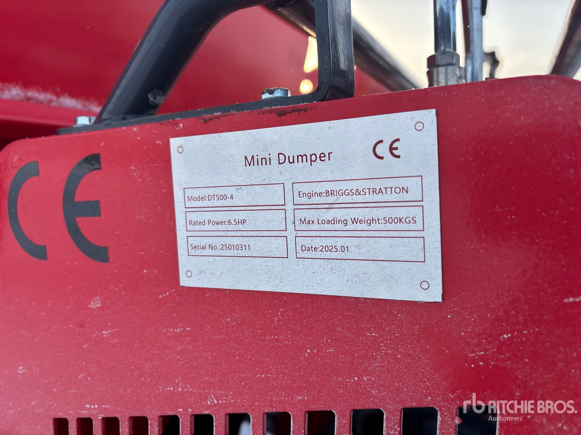 General Appearance with Seriennummer / FIN