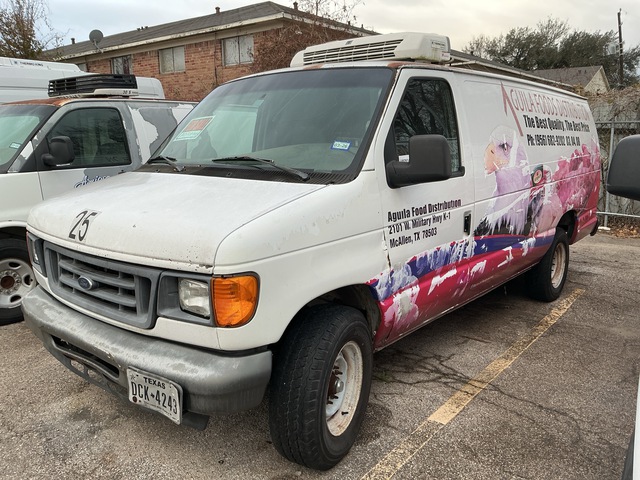 2006 Ford E-250 4x2 Refrigerated Truck (Inoperable)