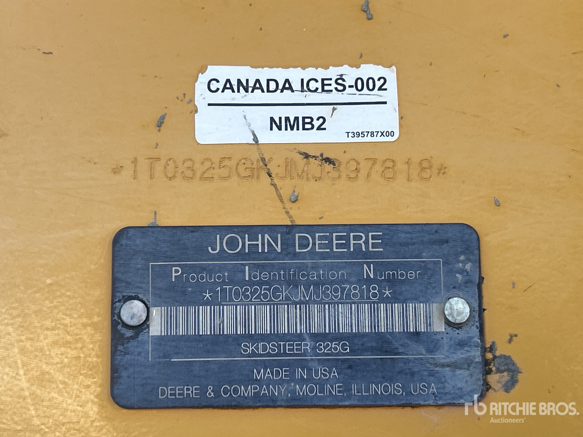 General Appearance with Seriennummer / FIN