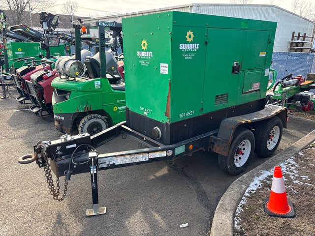 2017 MQ Power DCA45SSIU4FSG 36 kW Mobile Generator Set