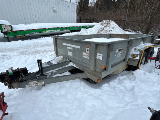 2015 Felling FT-10DT 12 ft T/A End Dump Trailer