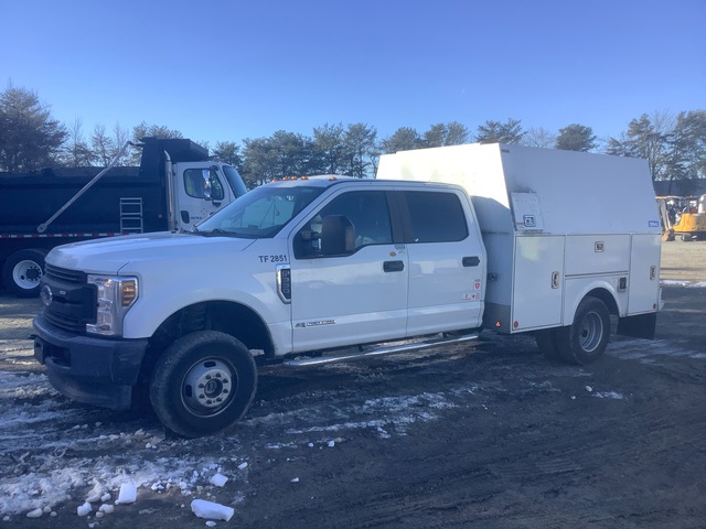 2018 Ford Utility Body Truck XL 4x4 Crew Cab Utility Truck