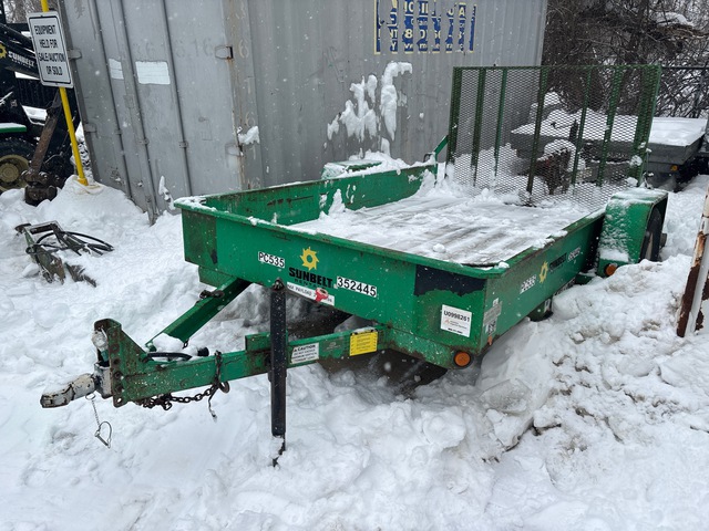 2011 Felling FT-3 10 ft S/A Utility Trailer