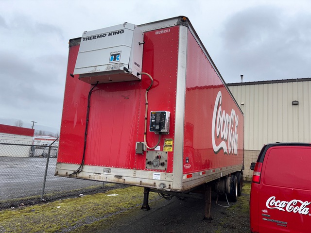 2009 Trailmobile 32 ft T/A Heated Van Trailer