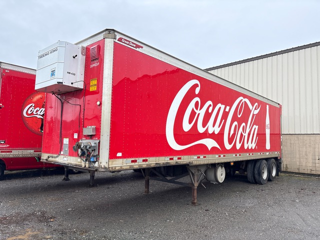 2012 Great Dane 36 ft T/A Heated Van Trailer