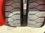 Chassis Lift with Left Rear Tire