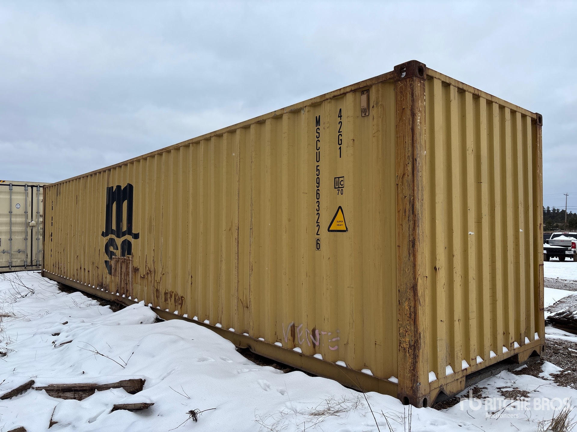 General Appearance with Picture, Left Rear Corner