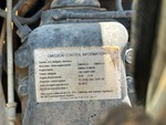 Motor with Emission Label