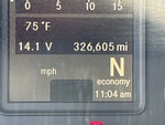 General Appearance with Hour Meter / Odometer