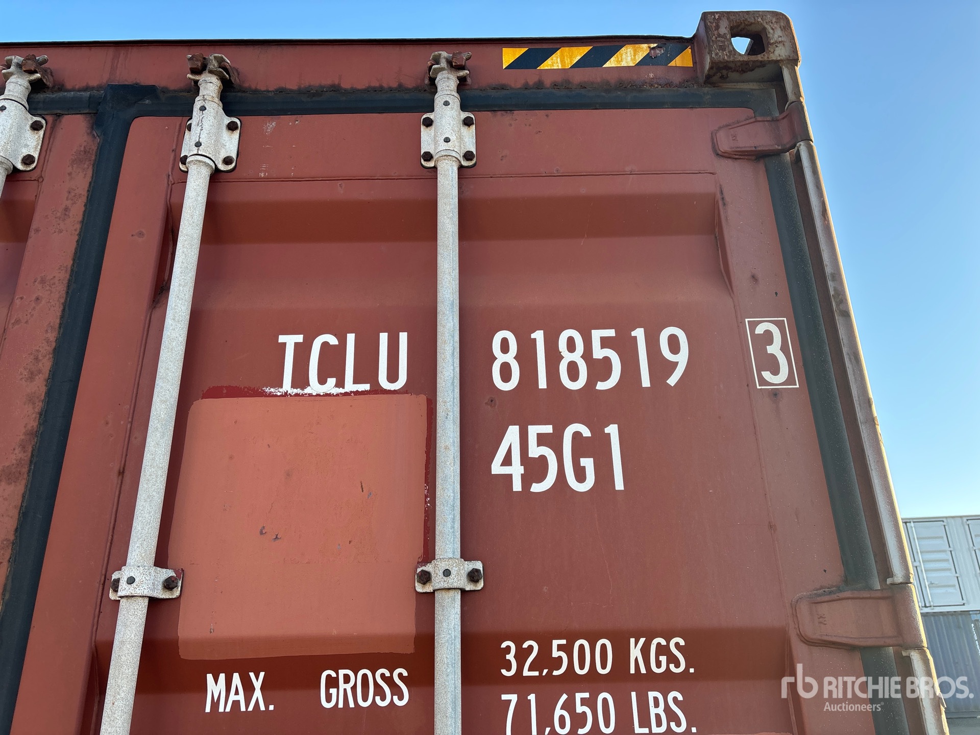 General Appearance with N.º de serie/VIN