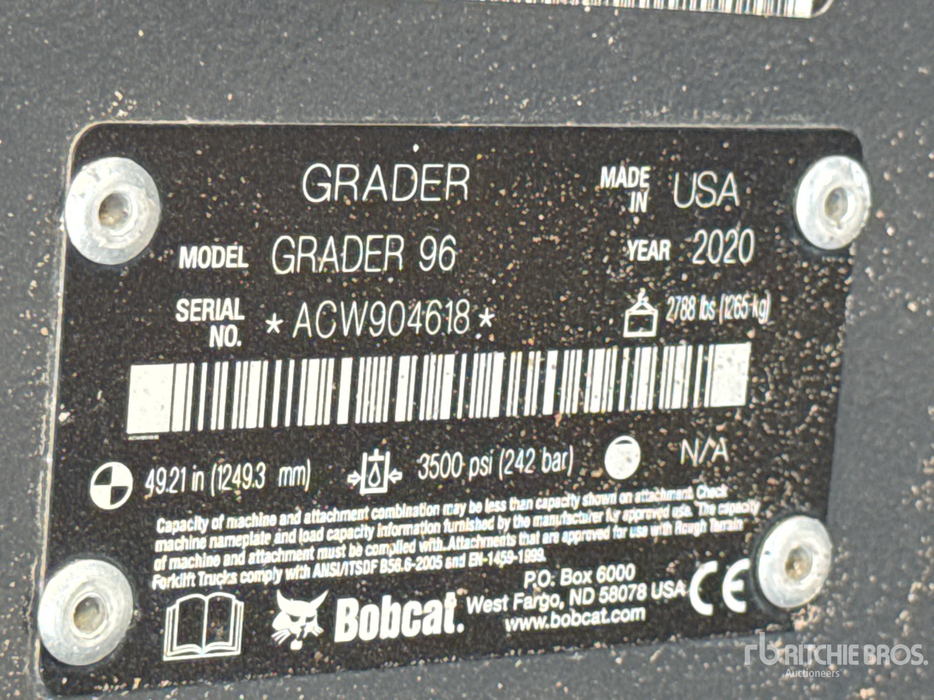 General Appearance with Numero seriale/numero d’identificazione del veicolo (VIN)