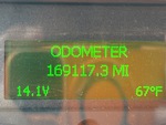 General Appearance with Hour Meter / Odometer