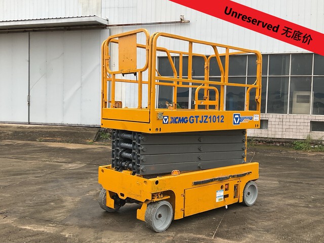 2018 XCMG GTJZ1012 Electric Scissor Lift