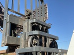 Chassis Lift with Carriage Rollers and Guides