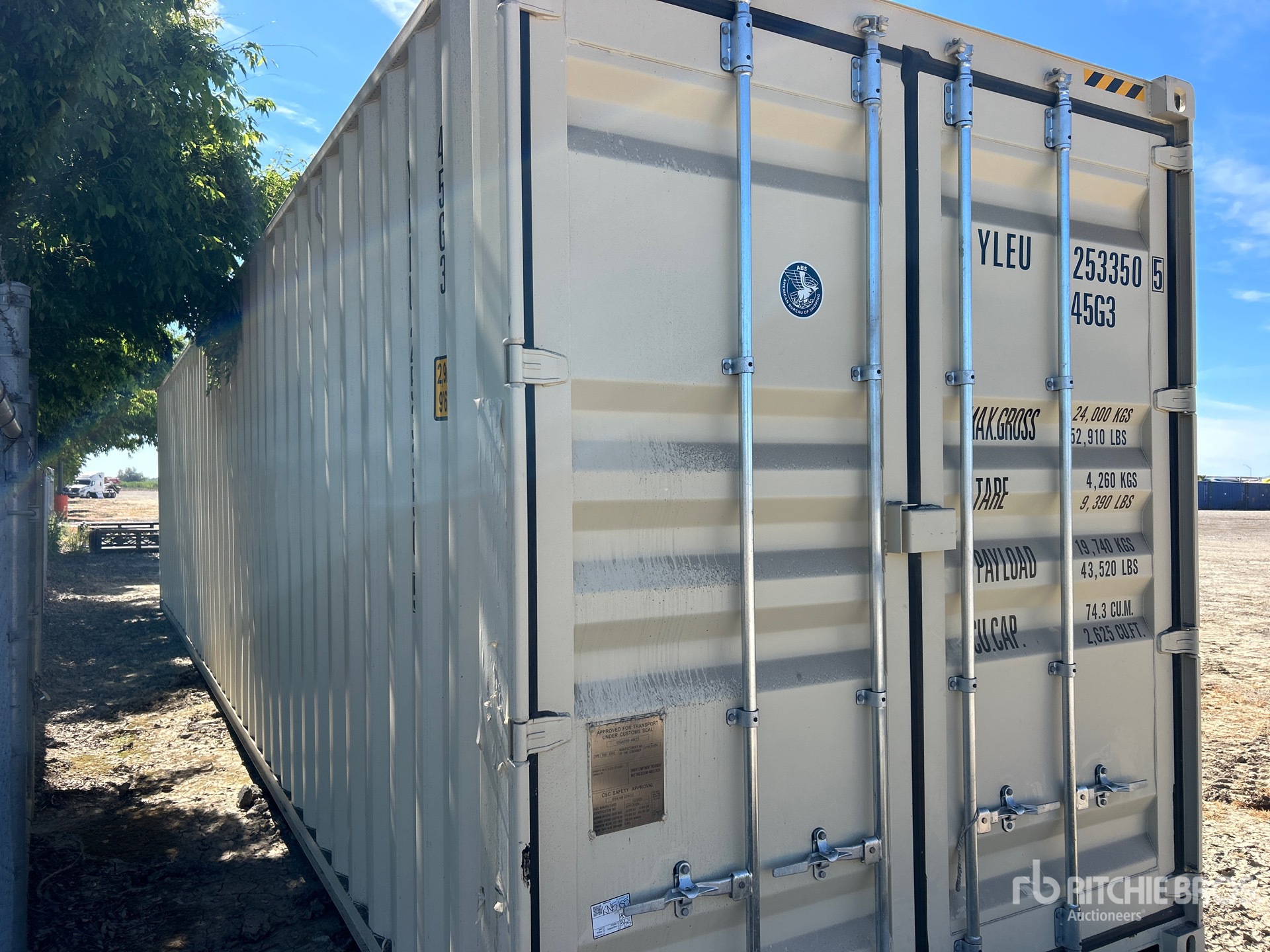 General Appearance with Picture, Left Rear Corner