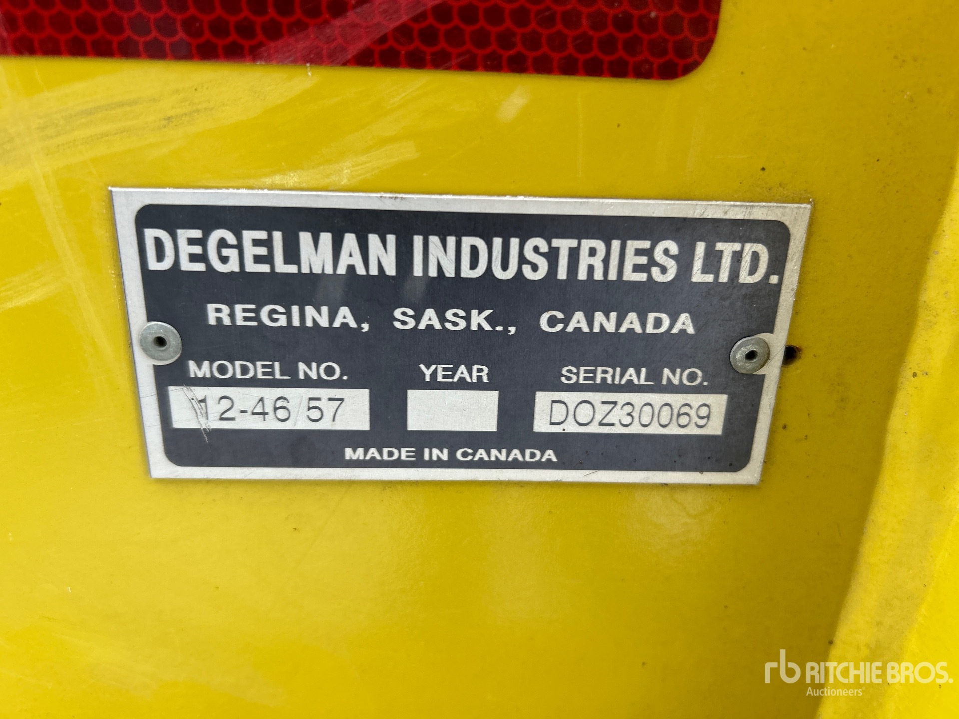 General Appearance with N.º de serie/VIN