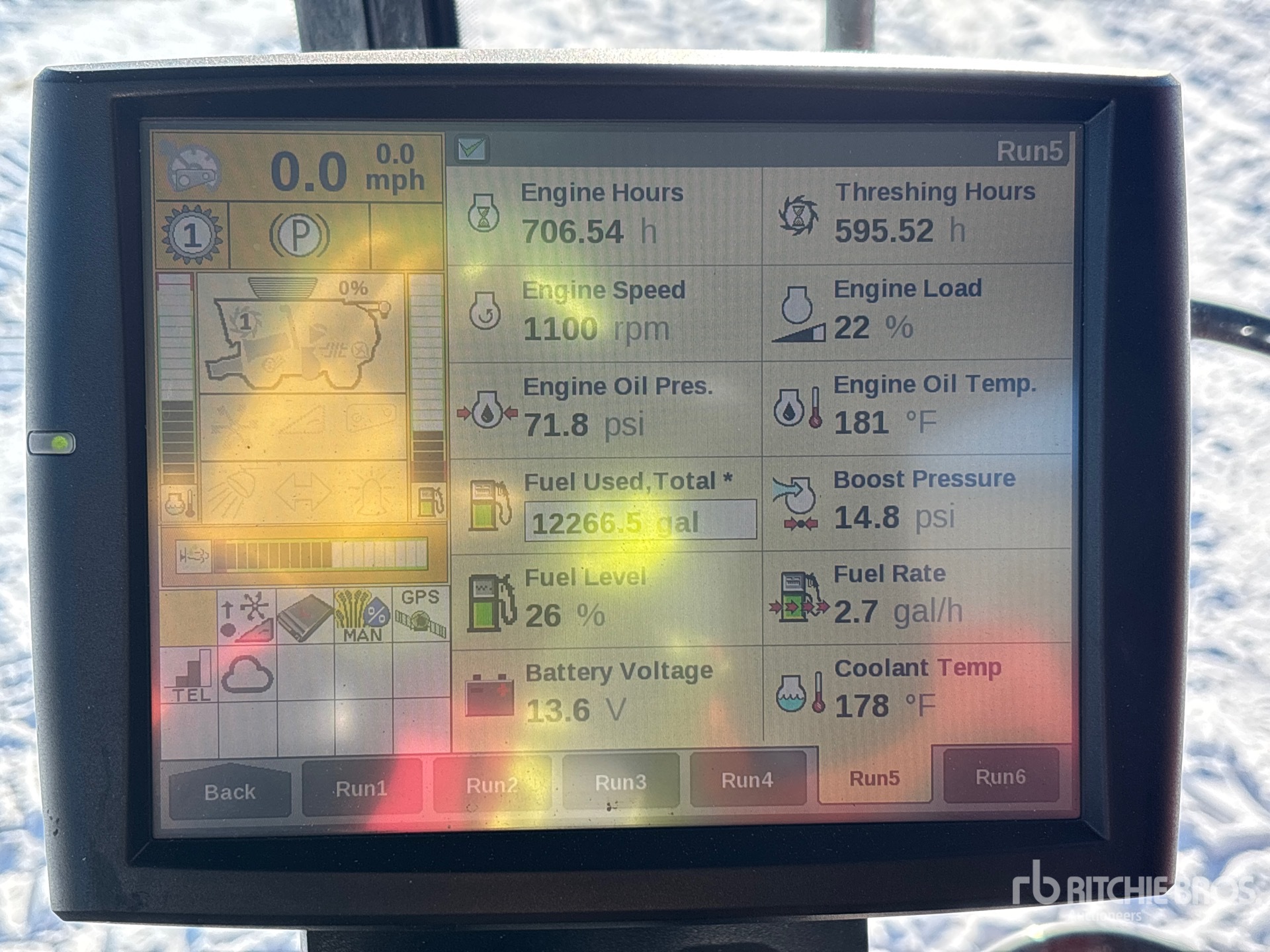 Aspect général with Compteur horaire / compteur kilométrique