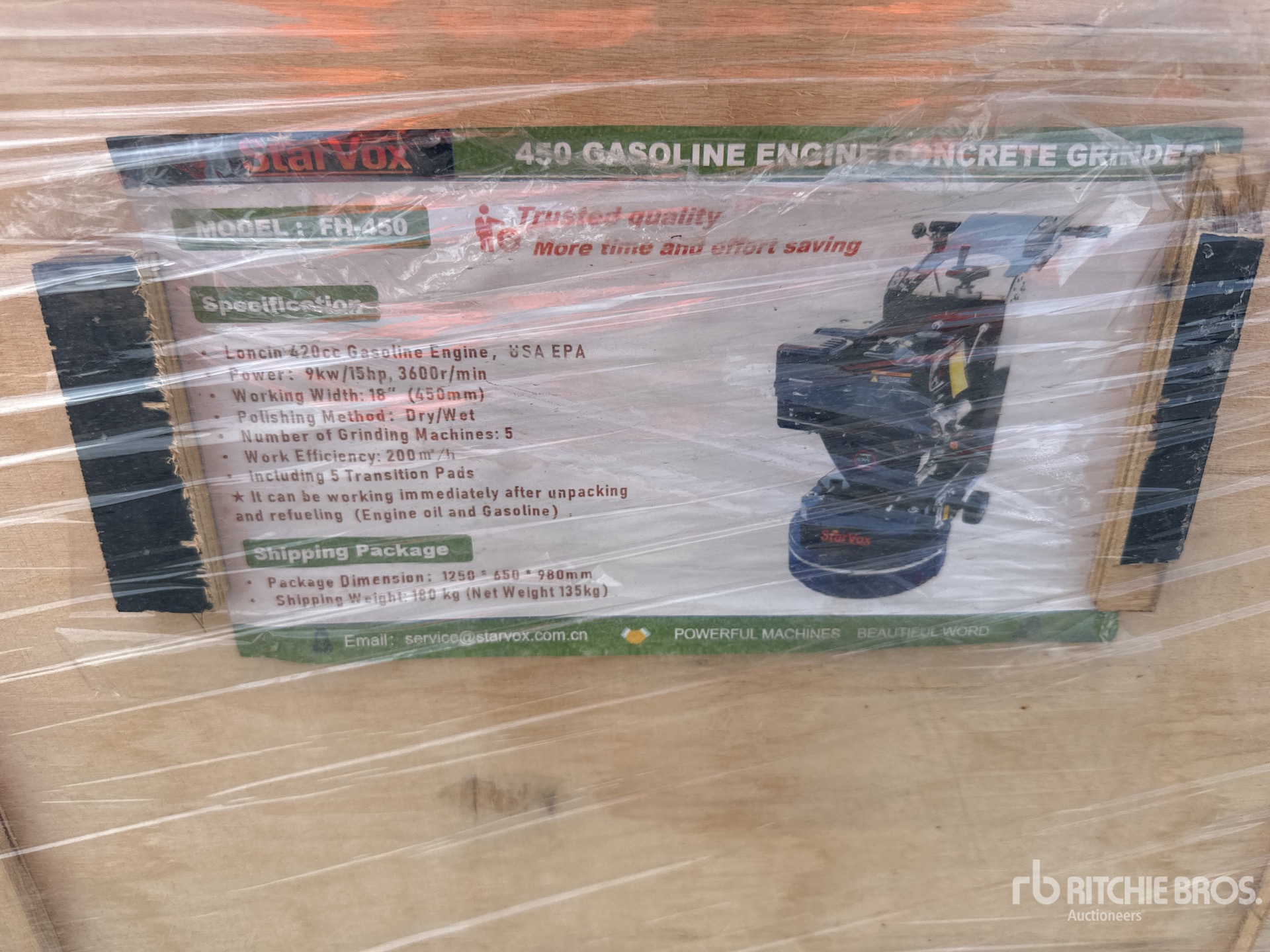 General Appearance with Picture, Left Front Corner