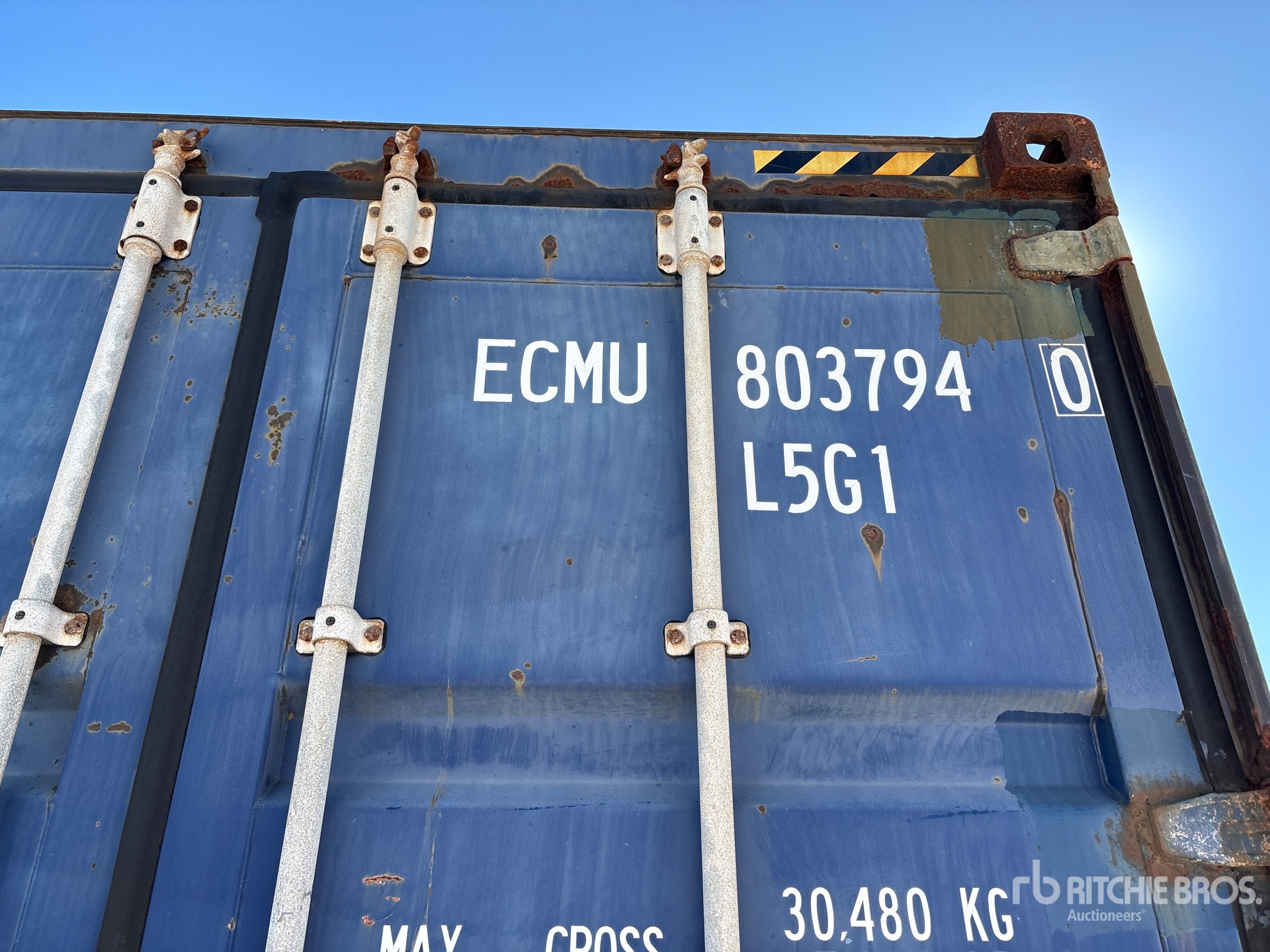 General Appearance with N.º de serie/VIN