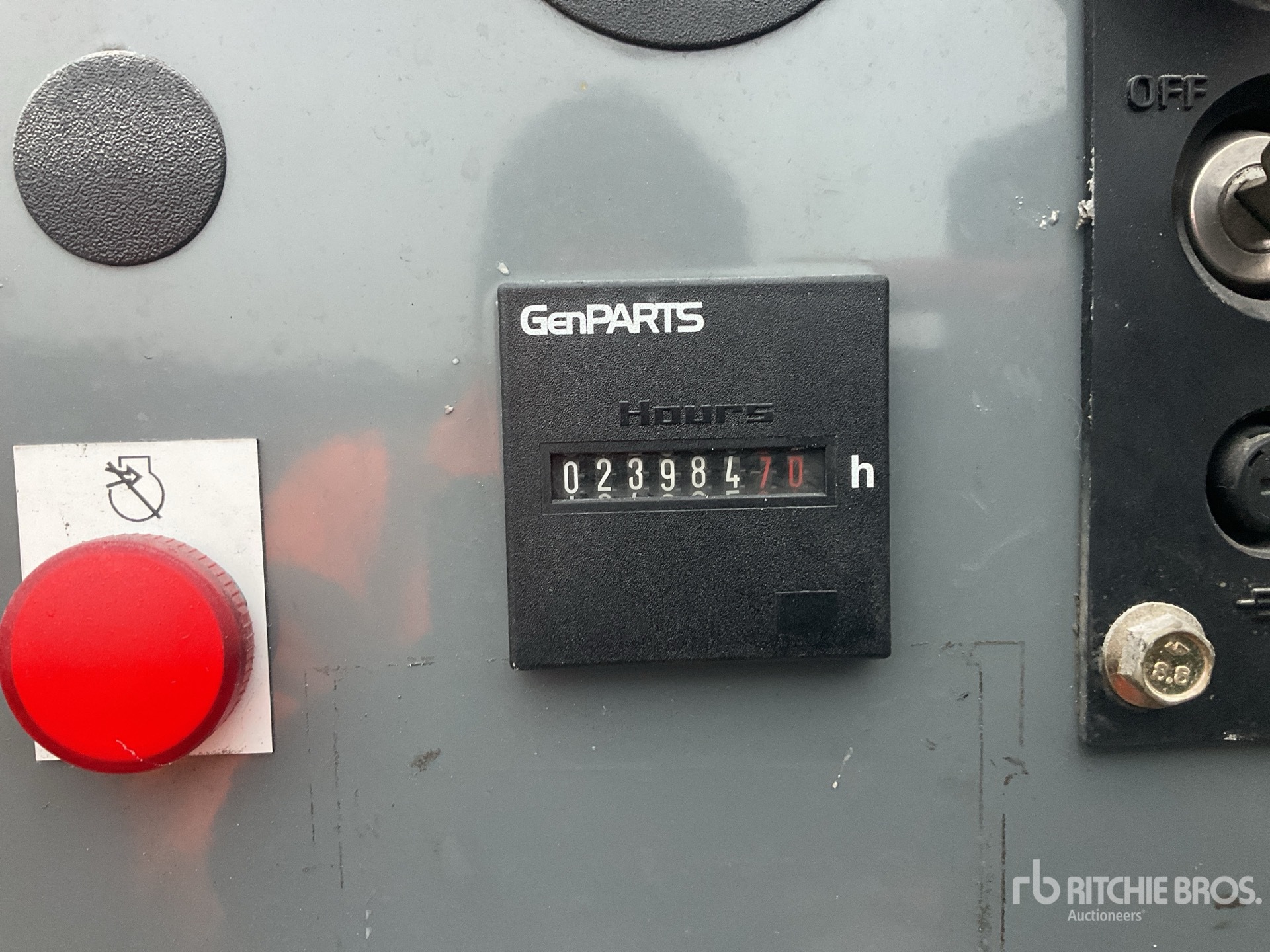 General Appearance with Hour Meter / Odometer