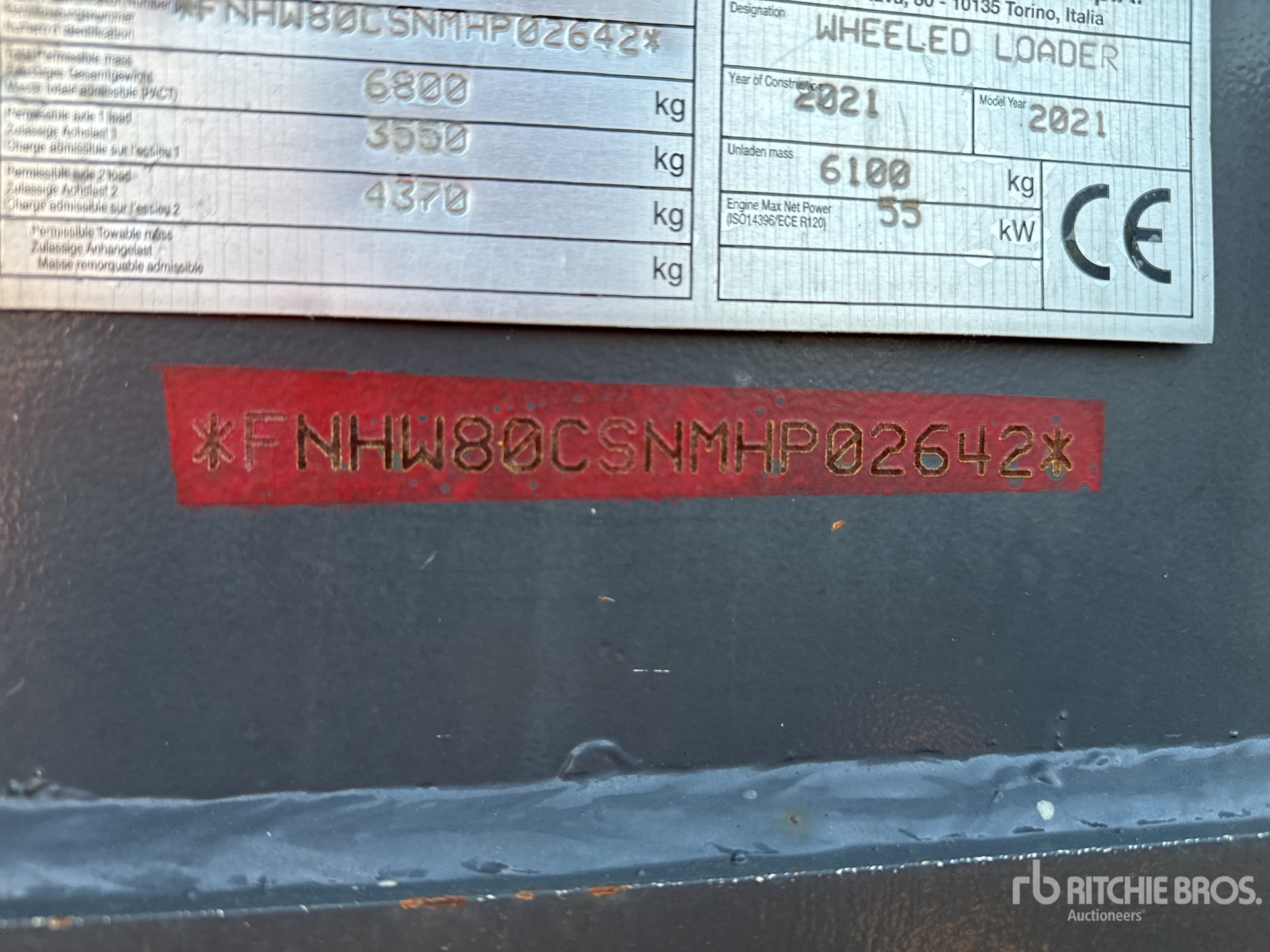 General Appearance with Seriennummer / FIN