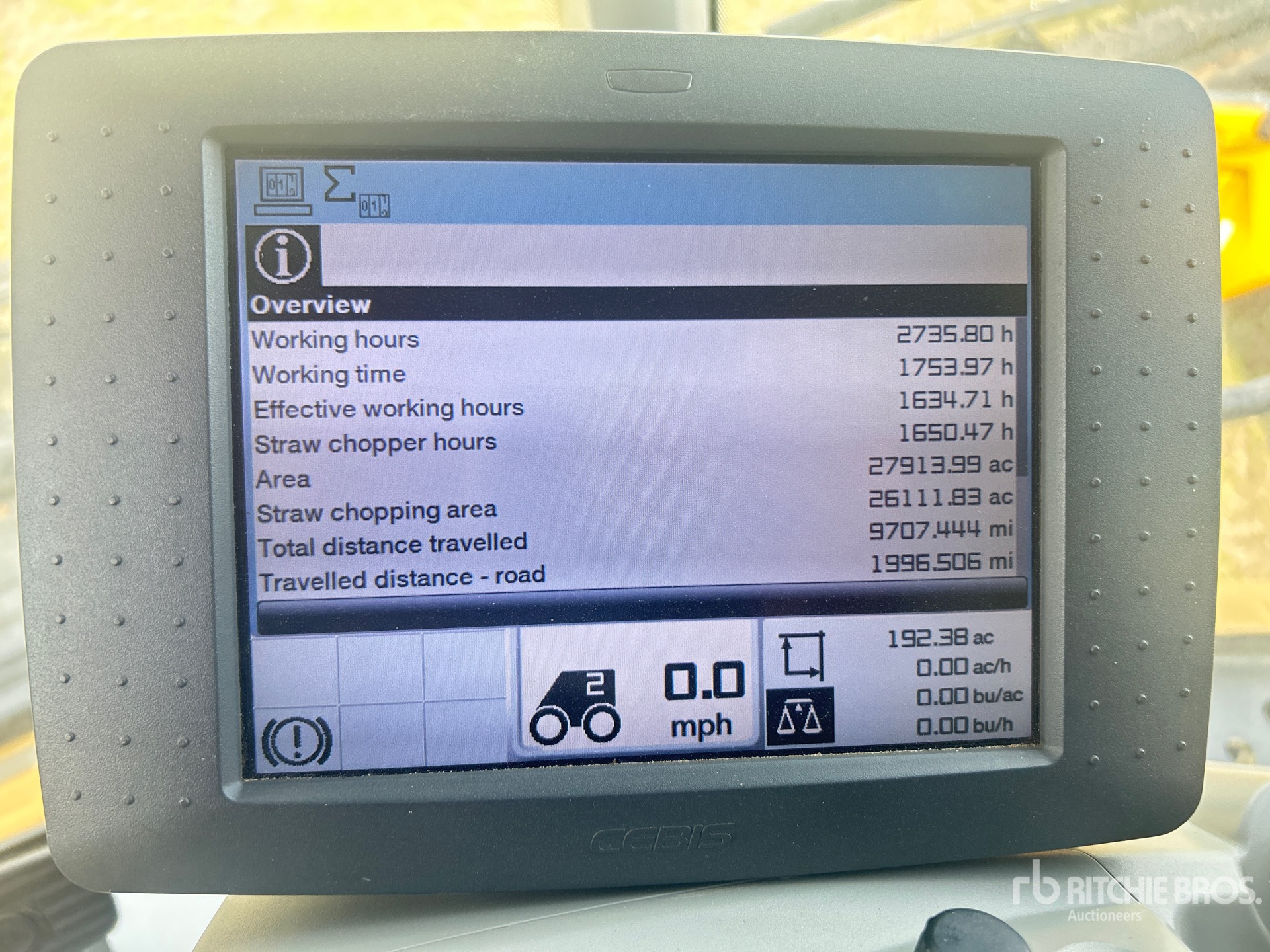 General Appearance with Hour Meter / Odometer