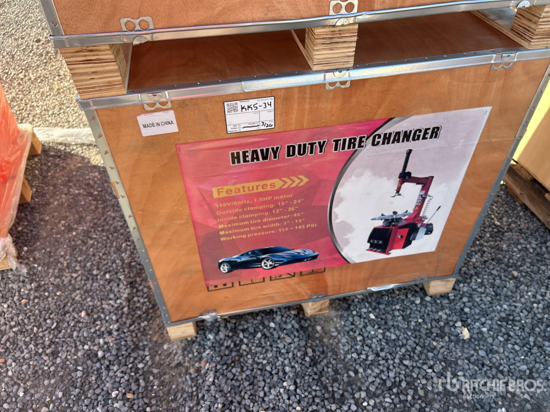 General Appearance with Picture, Left Rear Corner