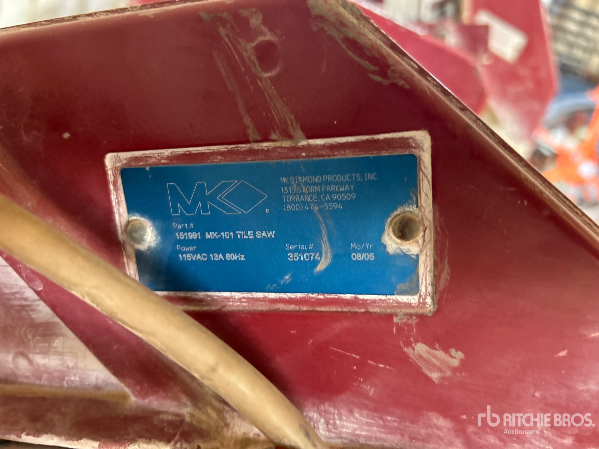 General Appearance with Numero seriale/numero d’identificazione del veicolo (VIN)