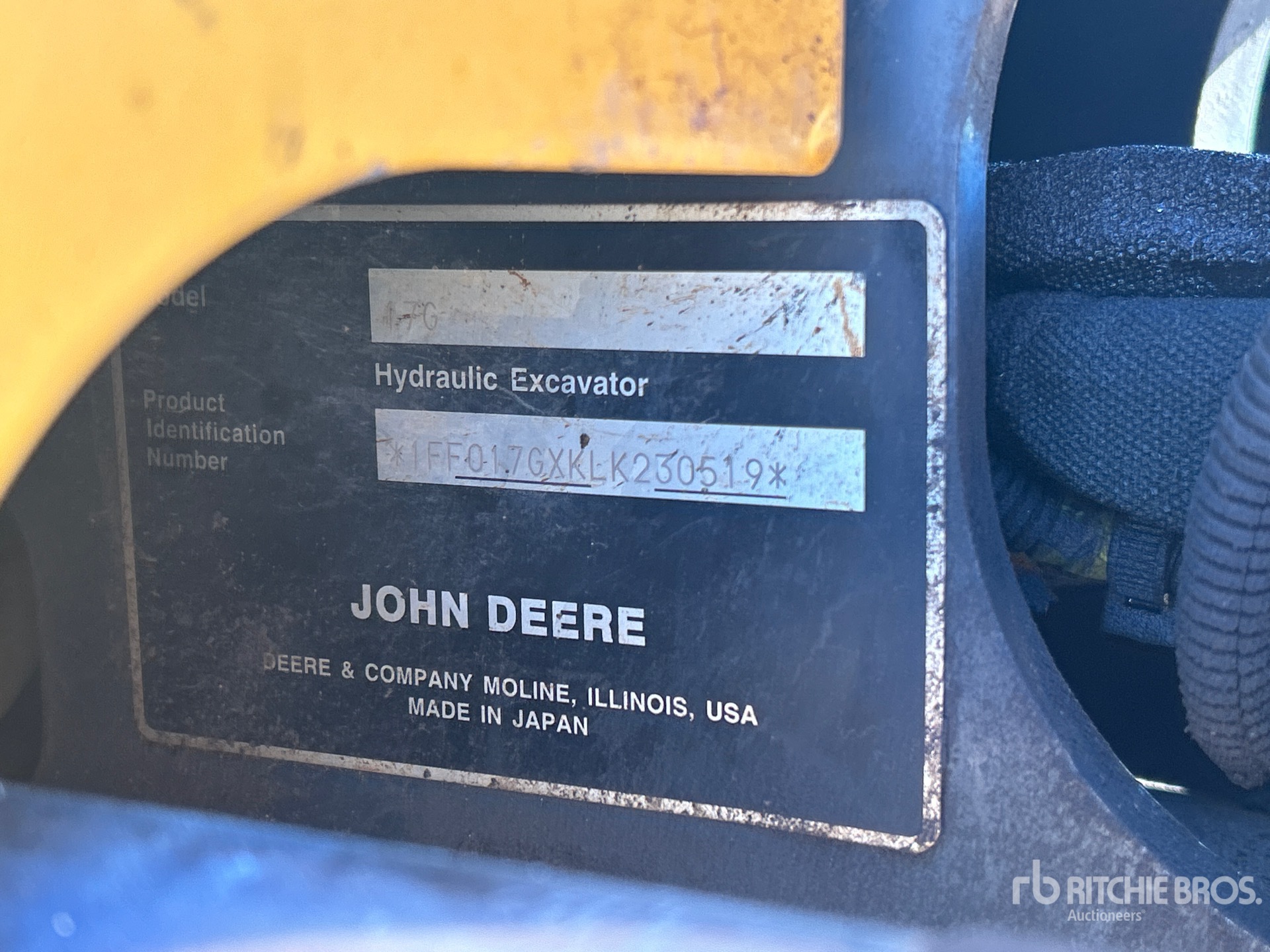 General Appearance with Numéro de série/Numéro d'identification du véhicule automobile