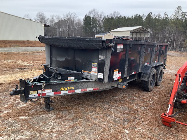 Big Tex 20LP-16KB6SIRPD T/A End Dump Trailer