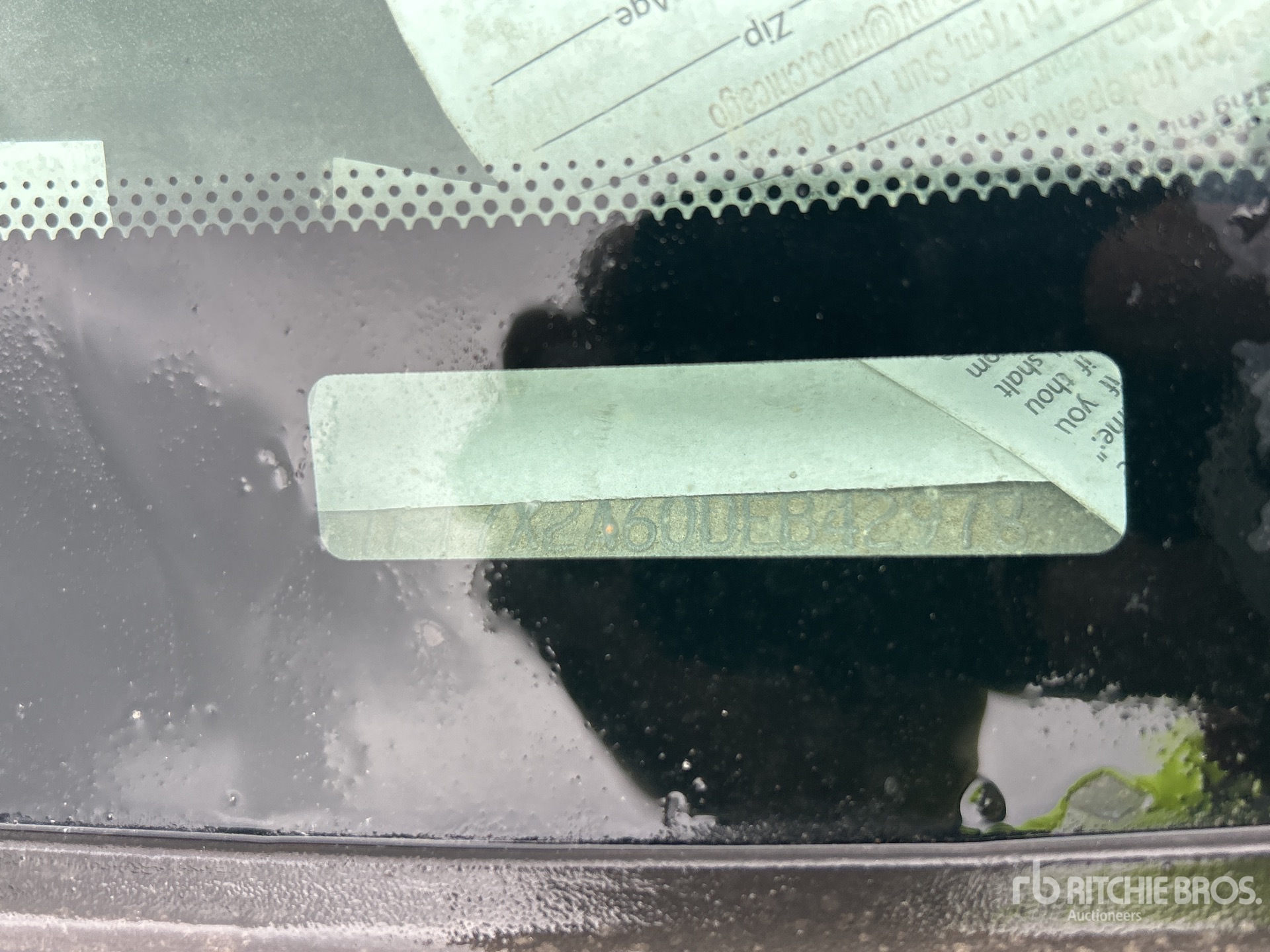 General Appearance with Second Serial Number/VIN Photo