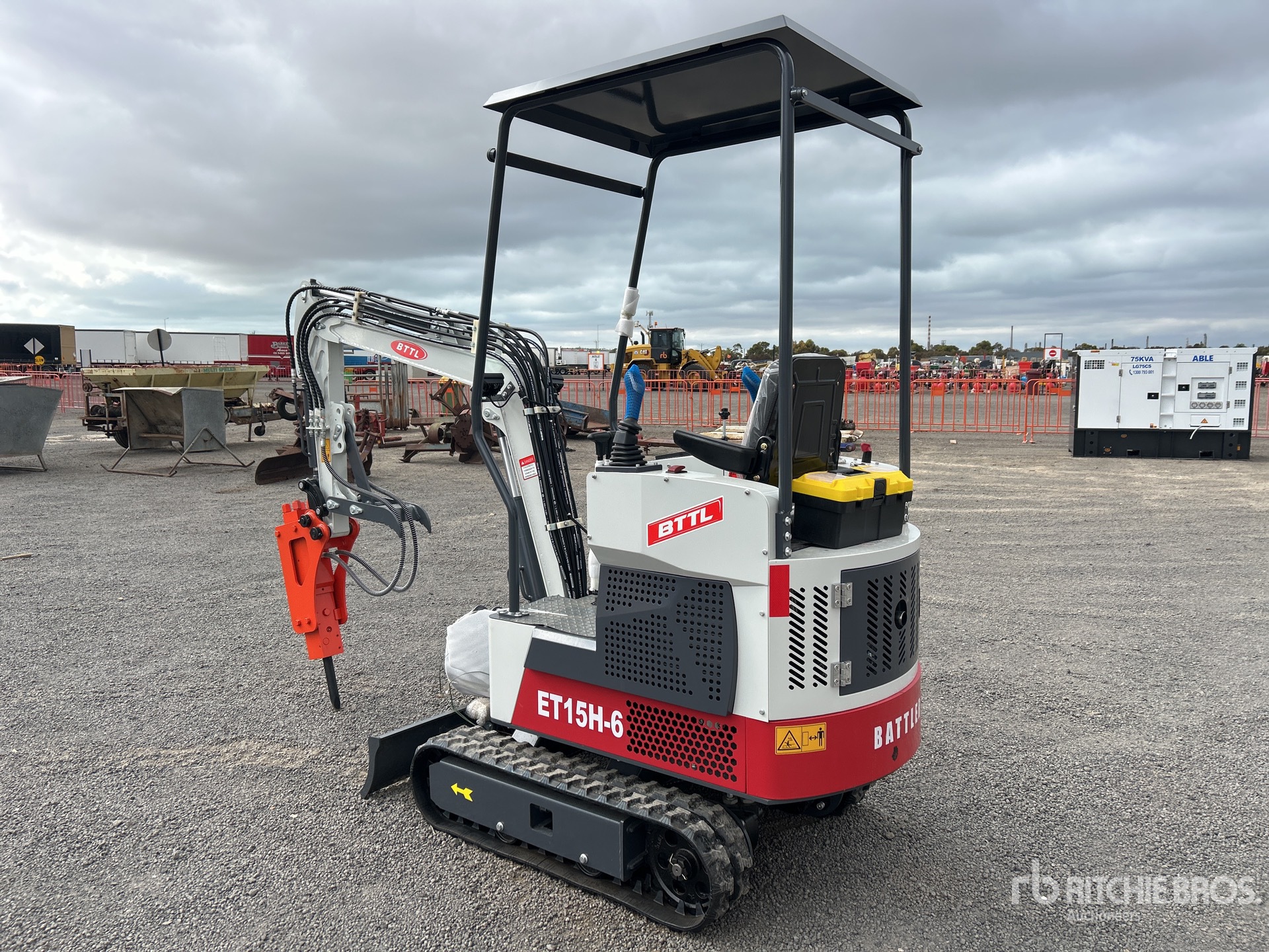 General Appearance with Picture, Left Rear Corner