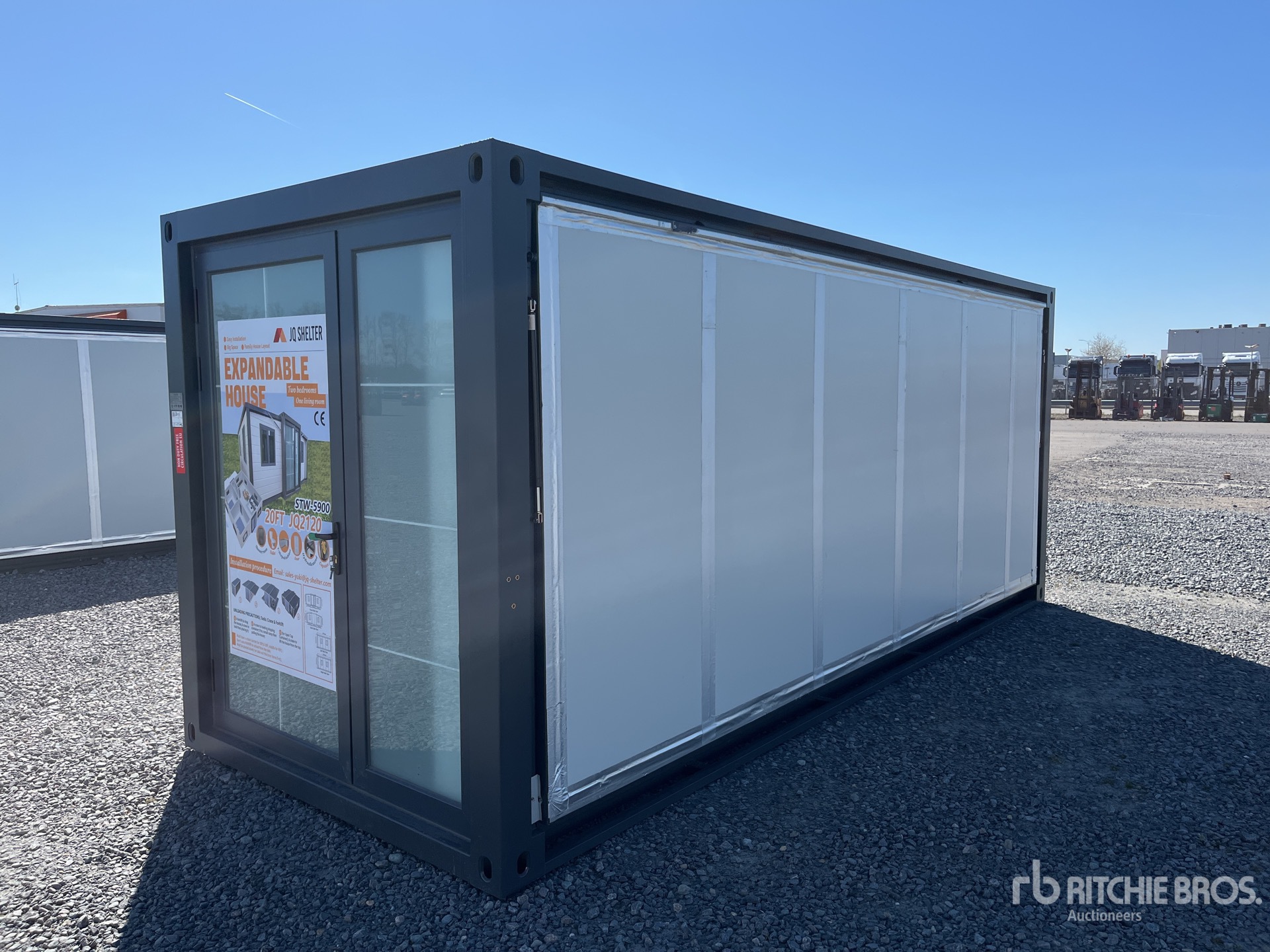 General Appearance with Picture, Left Front Corner