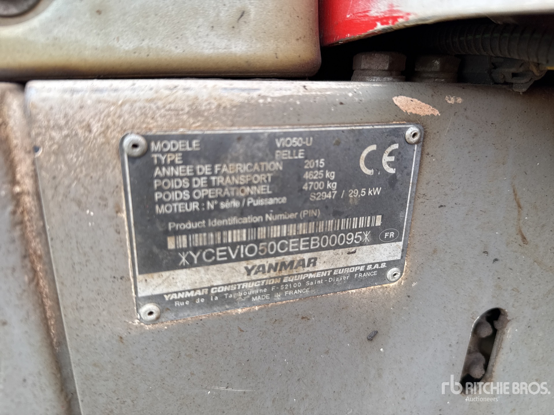 General Appearance with Seriennummer / FIN