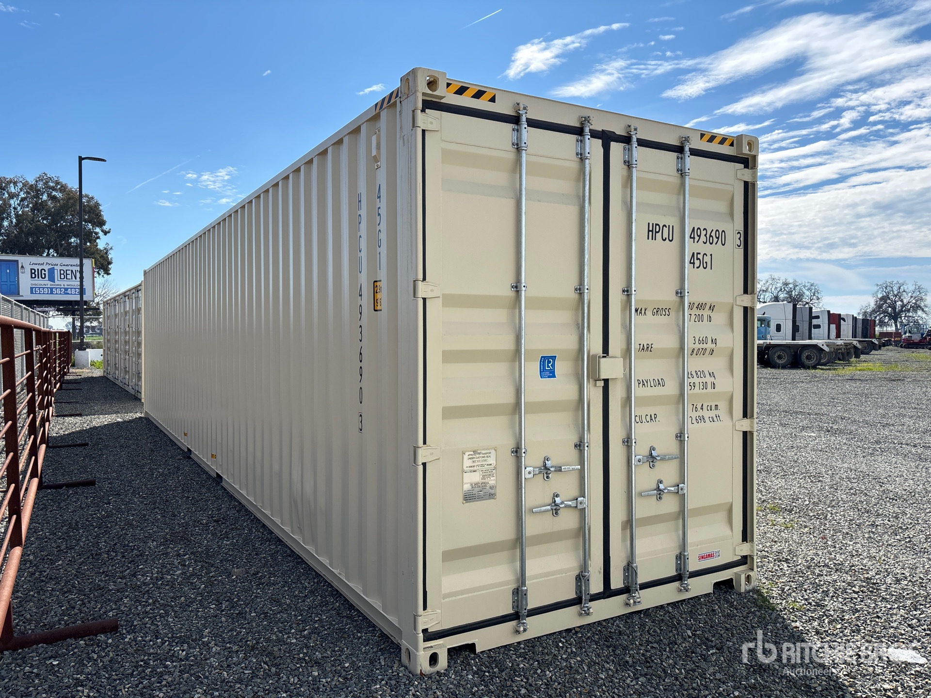 General Appearance with Picture, Right Front Corner